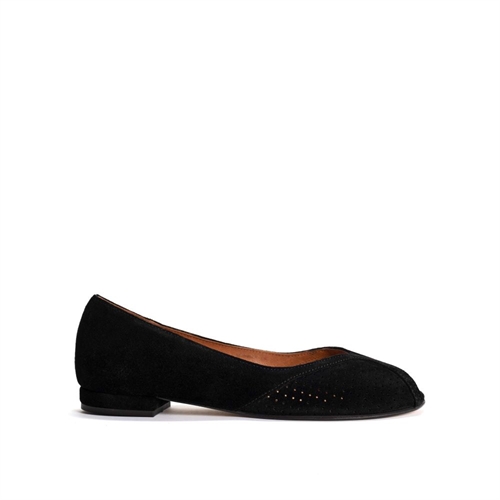 ANONYMOUS TIFFY CALF SUEDE BLACK